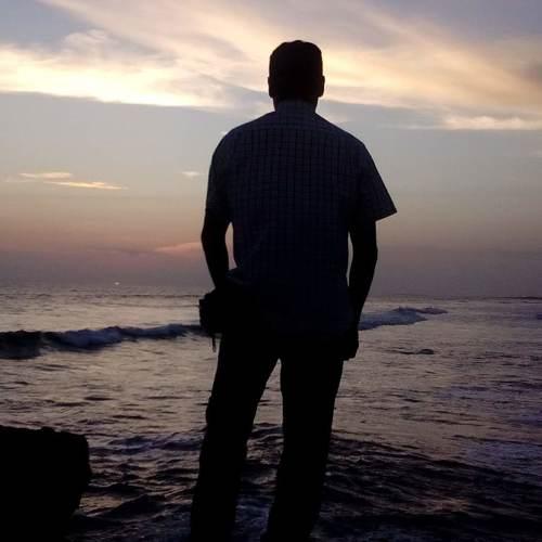 Atardecer entre Cielo y Mar