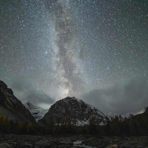 Ночь в альплагере Актру