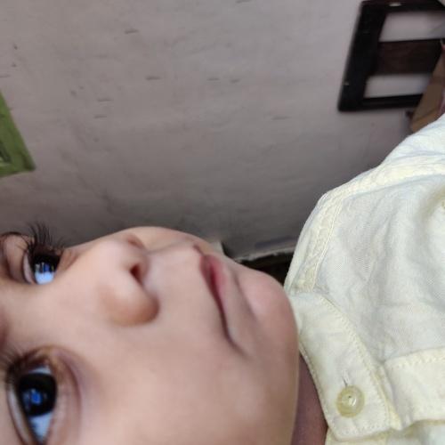 Innocence in eyes
