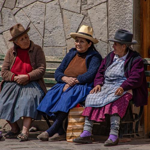 In the streets of Peru