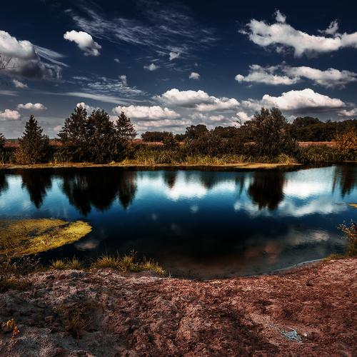 Река Цна. Тамбовская область. Россия/Tsna river. Tambov oblast. Russia