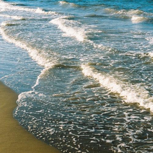 By the seaside.