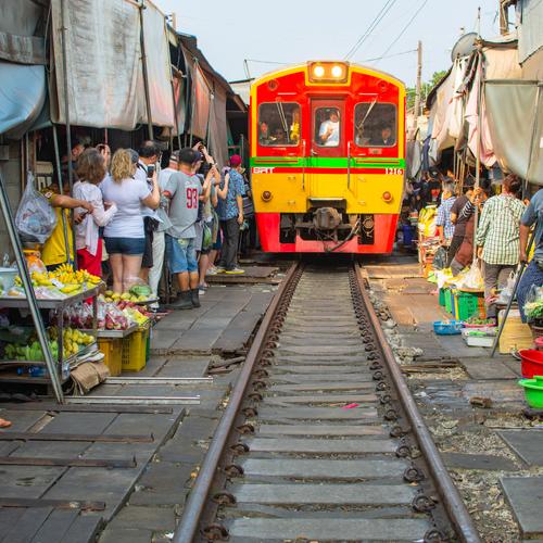 Mae Klong Railway Market