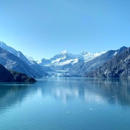National park Glacier bay in Alaska