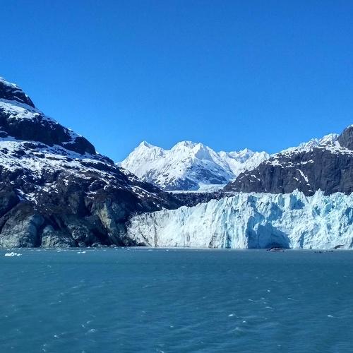 National park Glacier bay in Alaska