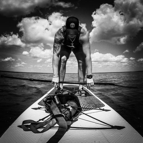 SUP-Surfing