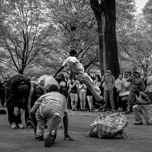 Freestyle in  Central Park - New York