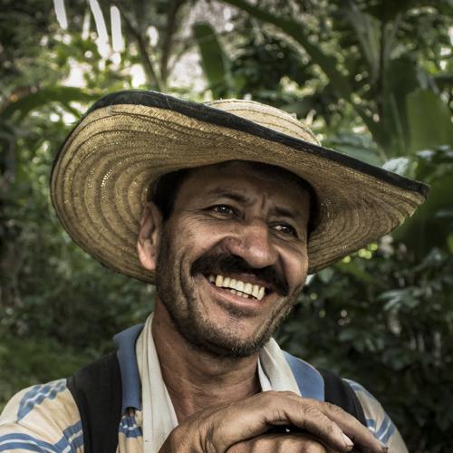Peasant smile