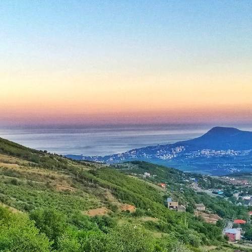 Закат в Крымских горах