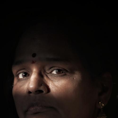 My mother's gaze.