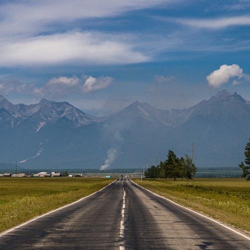 Road to the mountains