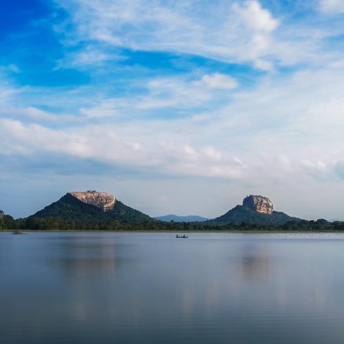Sigiriya ancient rock.