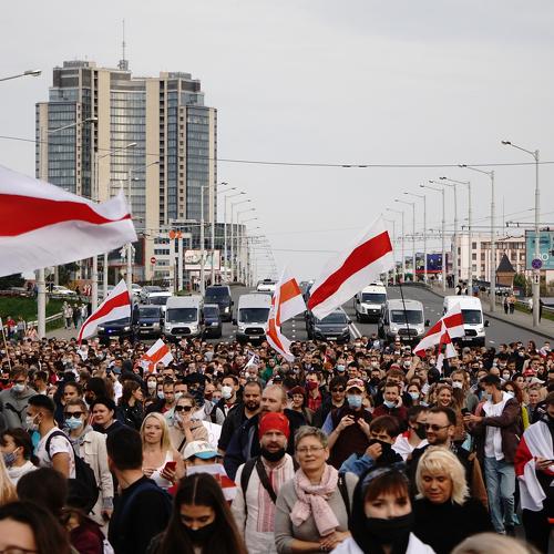 protests in Belarus 2020