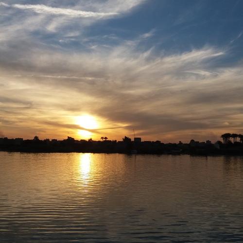 Sunset at the Nile