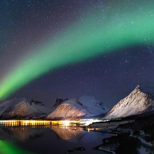 Aurora over Senja