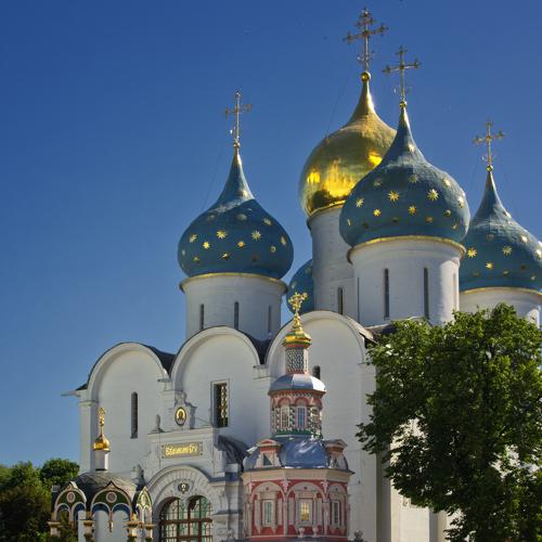 Утро в Троице-Сергиевой Лавре