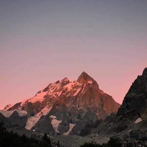 Sunset in Mountains