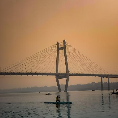 The New Naini Bridge Allahabad