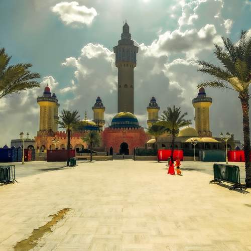 The largest mosque in West Africa