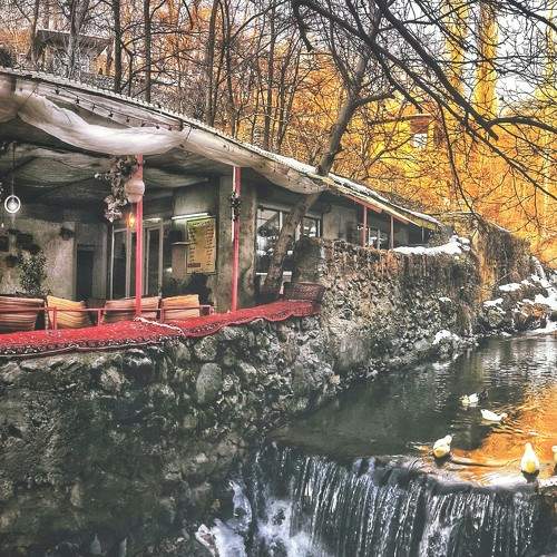 Iran, Tehran, beautiful neighborhood of Darband