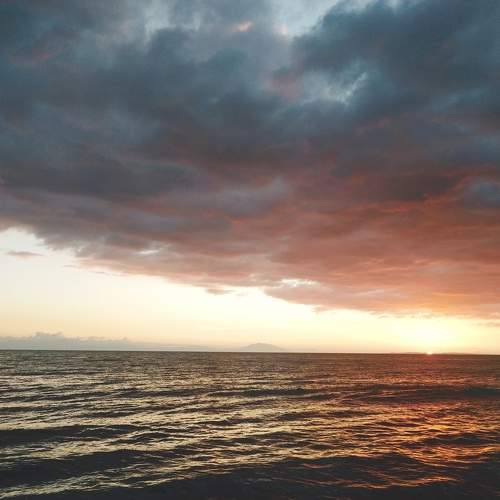 The Ocean and Sunset