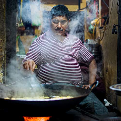 Dessert food seller