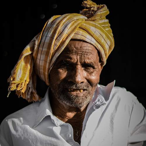 Portrait of farmer
