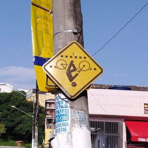 Upside down bikers allowed