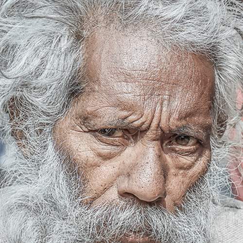Face from Delhi India