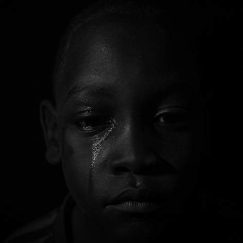 Behind the tears
