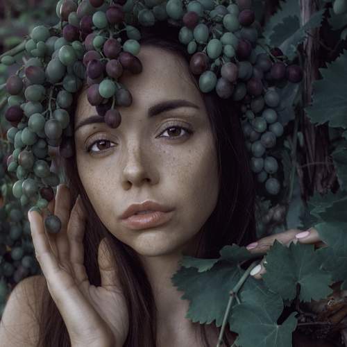 Wild grapes