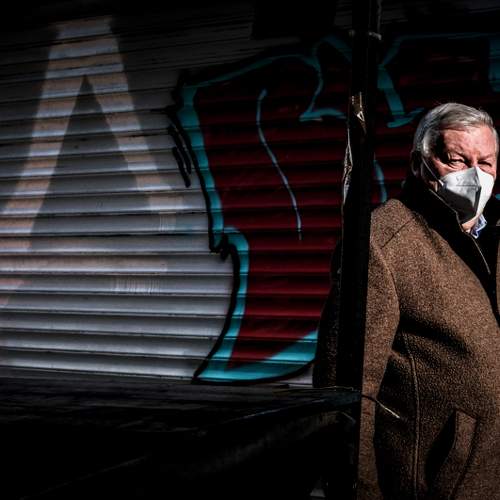 Pandemic look.