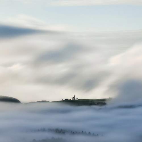 Church on a hill