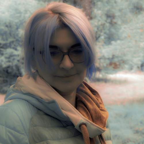 a infrared smile