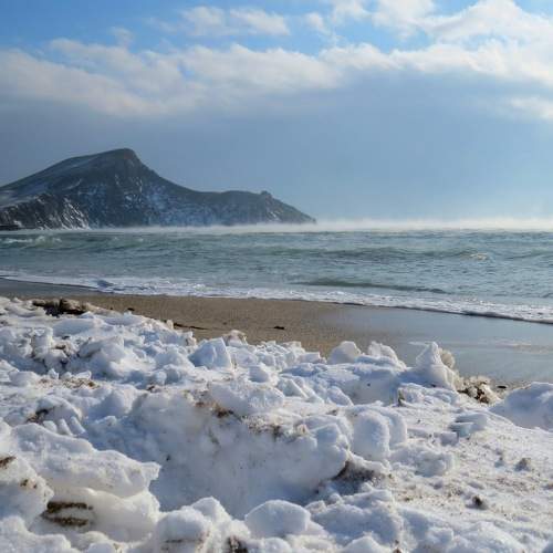 Зима в Крыму. Орджоникидзе