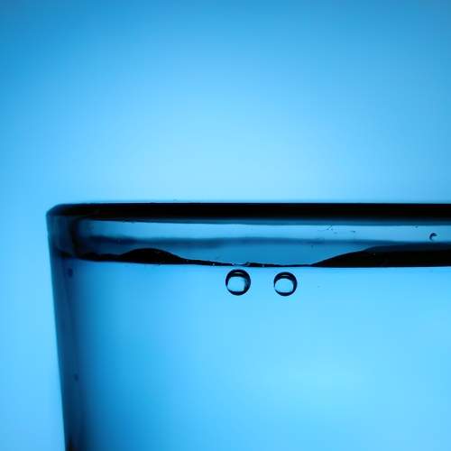Glass of water