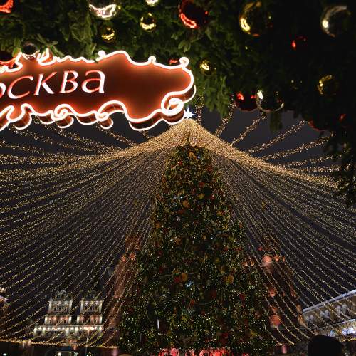 Новогодняя Москва