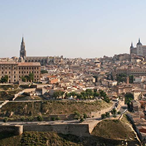Toledo. View to the old town.