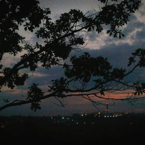 Touching of twilight