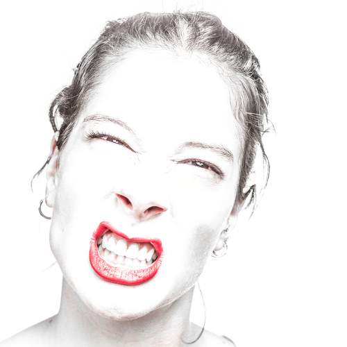 Angry woman