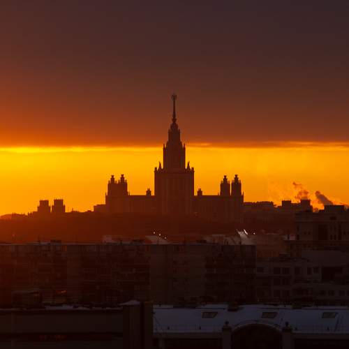 Московский государственный университет, закат