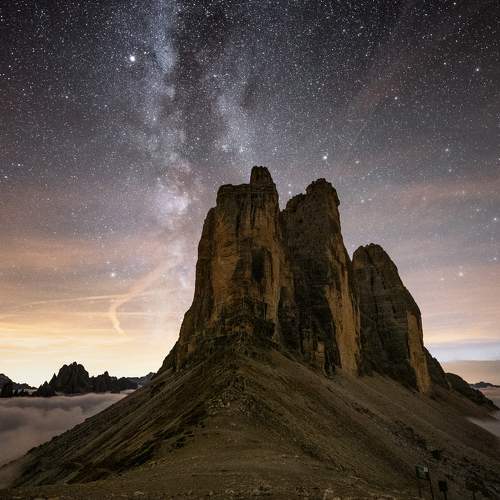 Tre Cime by night