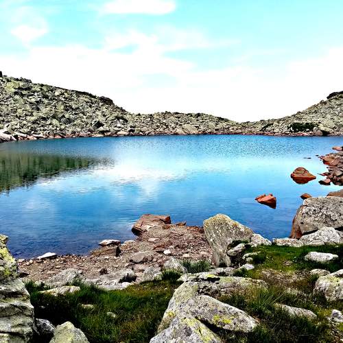 Mandra Lake in Parang Mountains