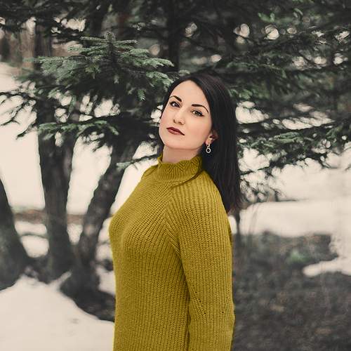 Self portrait in nature