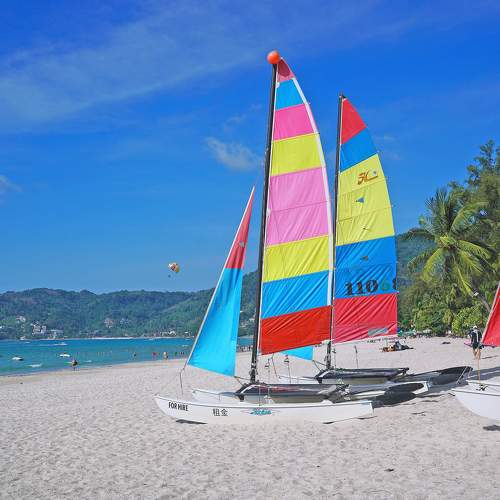 Sailboats that don't go anywhere.
