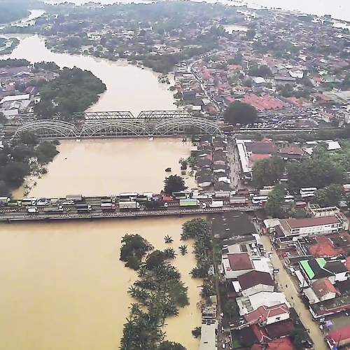 Flood on Citarum River