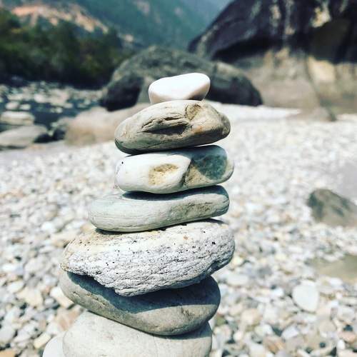 Piling stone