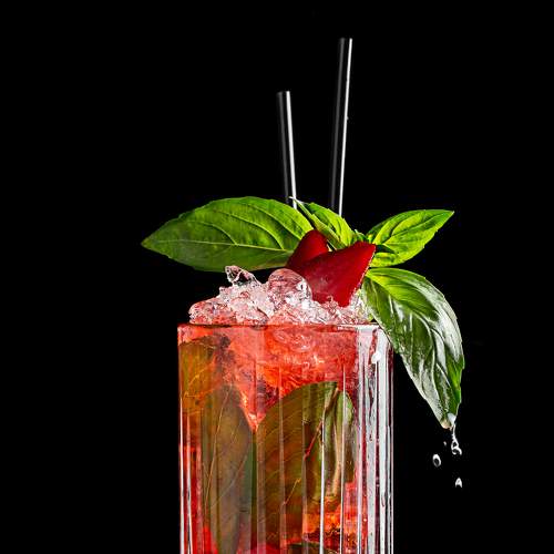 Клубничный коктейль