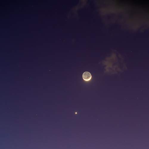 Moon's ashen glow