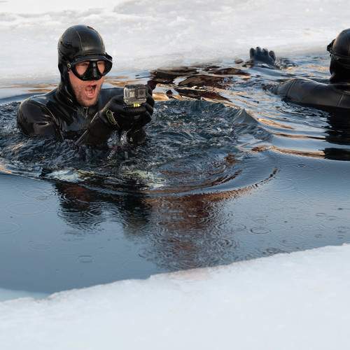 Under the ice